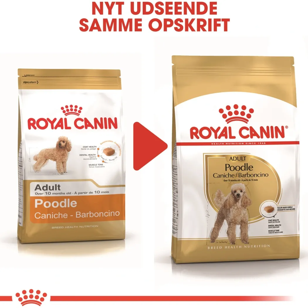 Royal Canin Poodle Adult 7,5 kg - tørfoder til voksne pudler