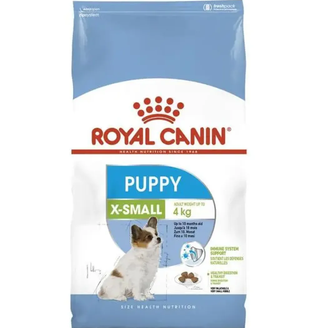 Royal Canin X-small Puppy 3 kg - fuldfoder til hvalpe af små racer