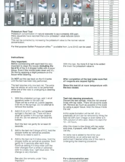Salifert Kalium Test Potassium