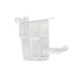 Savic Foderstation 50 ml med siddeplads i Acryl 7x7,5x6 cm