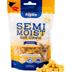 Semi-Moist Soft Glutenfri Ost 165 g - bløde hundesnacks