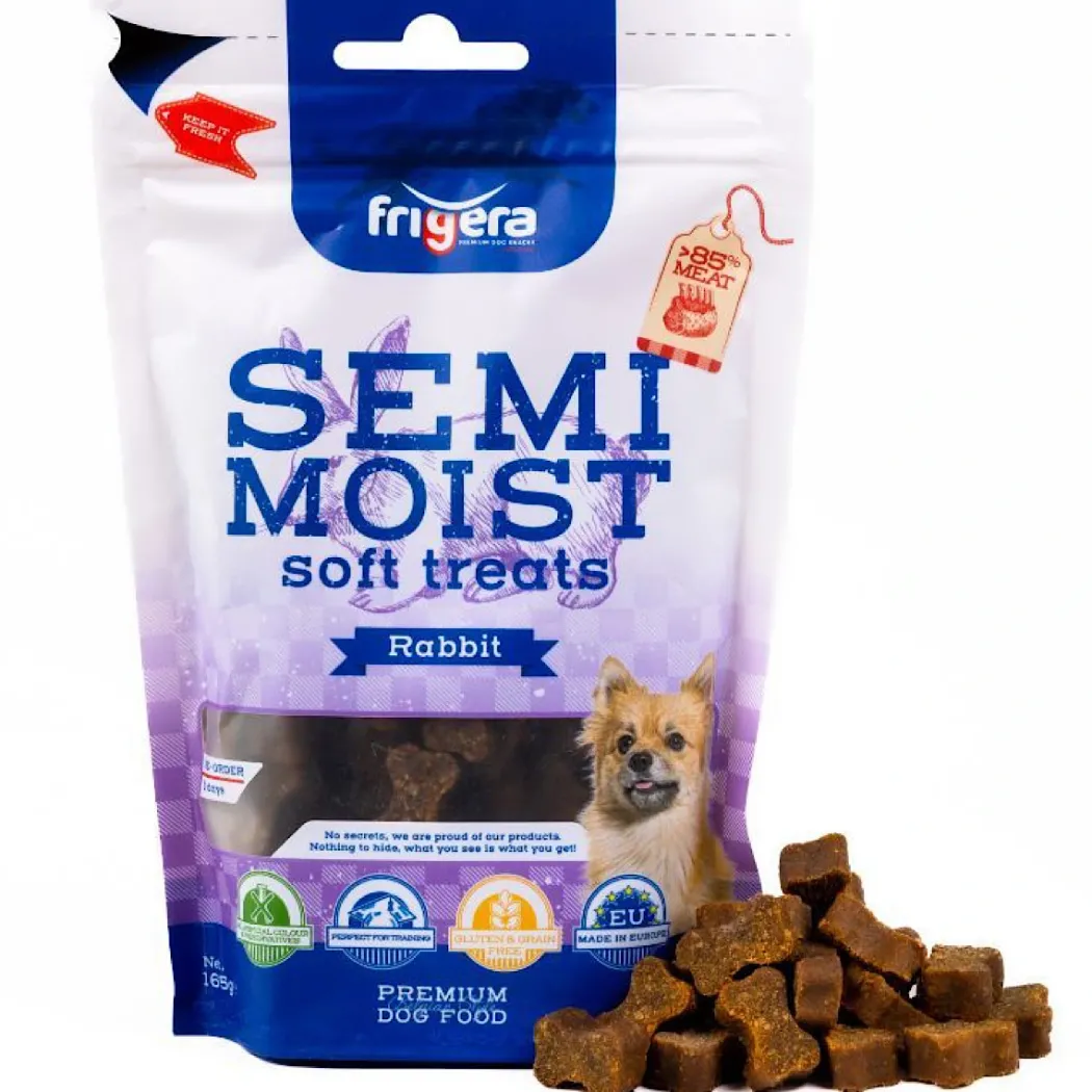 Semi-Moist Soft High Kanin 165 g - bløde hundesnacks