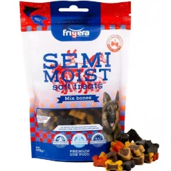Semi-Moist Soft Mix Bones 165 g - bløde hundesnacks