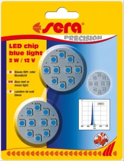 Sera Precision Led Pærer - Blue Light 2 stk.