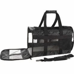 Sherpa Original Deluxe Sort hundetaske Large 48x30x29cm Max 10kg