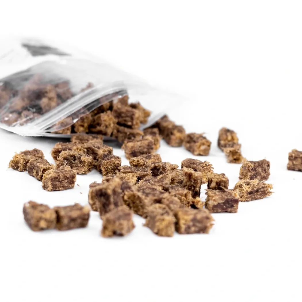 Snackit Bløde Vildsvine terninger 100 g - kornfri hundesnacks