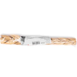 Snackit flettet lammehud til hund 25 cm