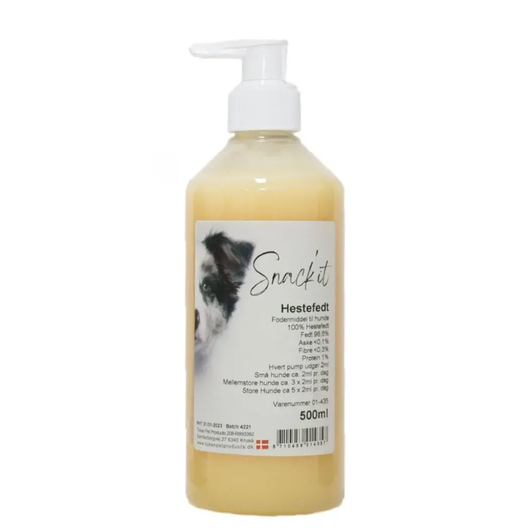 Snackit Hestefedt til Hunde 500 ml