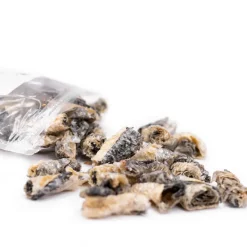 Snackit Lakseskind Mini Ruller 100 g - naturlige hundesnacks
