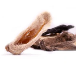Snackit Lammeører med pels 100 g - Naturlige hundesnacks