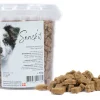 Snackit Semi-Moist Mini Bones med Kylling 500 g - bløde hundesnacks