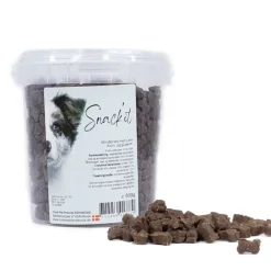 Snackit Semi-Moist Mini Bones med Lam 500 g - bløde hundesnacks