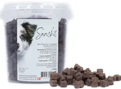 Snackit Semi-Moist Mini Bones med Vildt 500 g - bløde hundesnacks