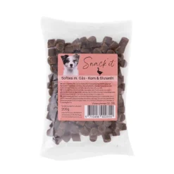 Softies med gås hundesnacks 200 g - Blød luksusbelønning i hverdagen