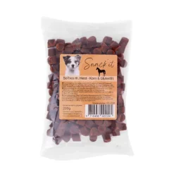 Softies med hest hundesnacks 200 g - Korn og glutenfri belønning