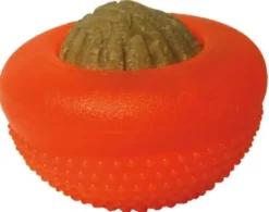Starmark Bentoball Orange Large 12 cm - snackbold til store hunde