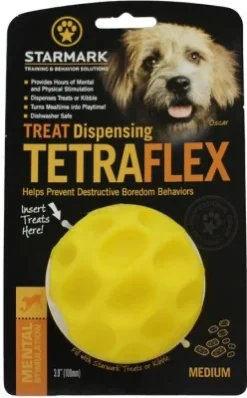 Starmark Dispensing Tetra Flex Medium - snackbold til mellemstore hunde