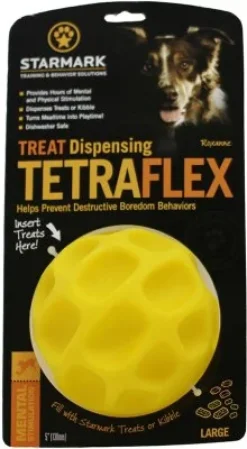 Starmark Dispensing Tetra Flex Large - snackbold til store hunde
