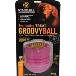 Starmark Groovy Ball Medium Veggie Treat - snackbold til mellemstore hunde