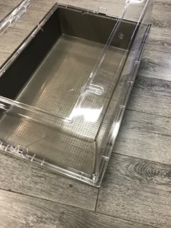 Tamburino Hamsterbur grå/brun bund