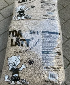 TOA-LÄTT Kattestrø - Kattegrus 55 liter