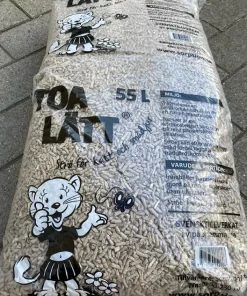 TOA-LÄTT Kattestrø - Kattegrus 55 liter