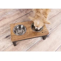 Tommy Twin Feeder Set med stand 370 ml
