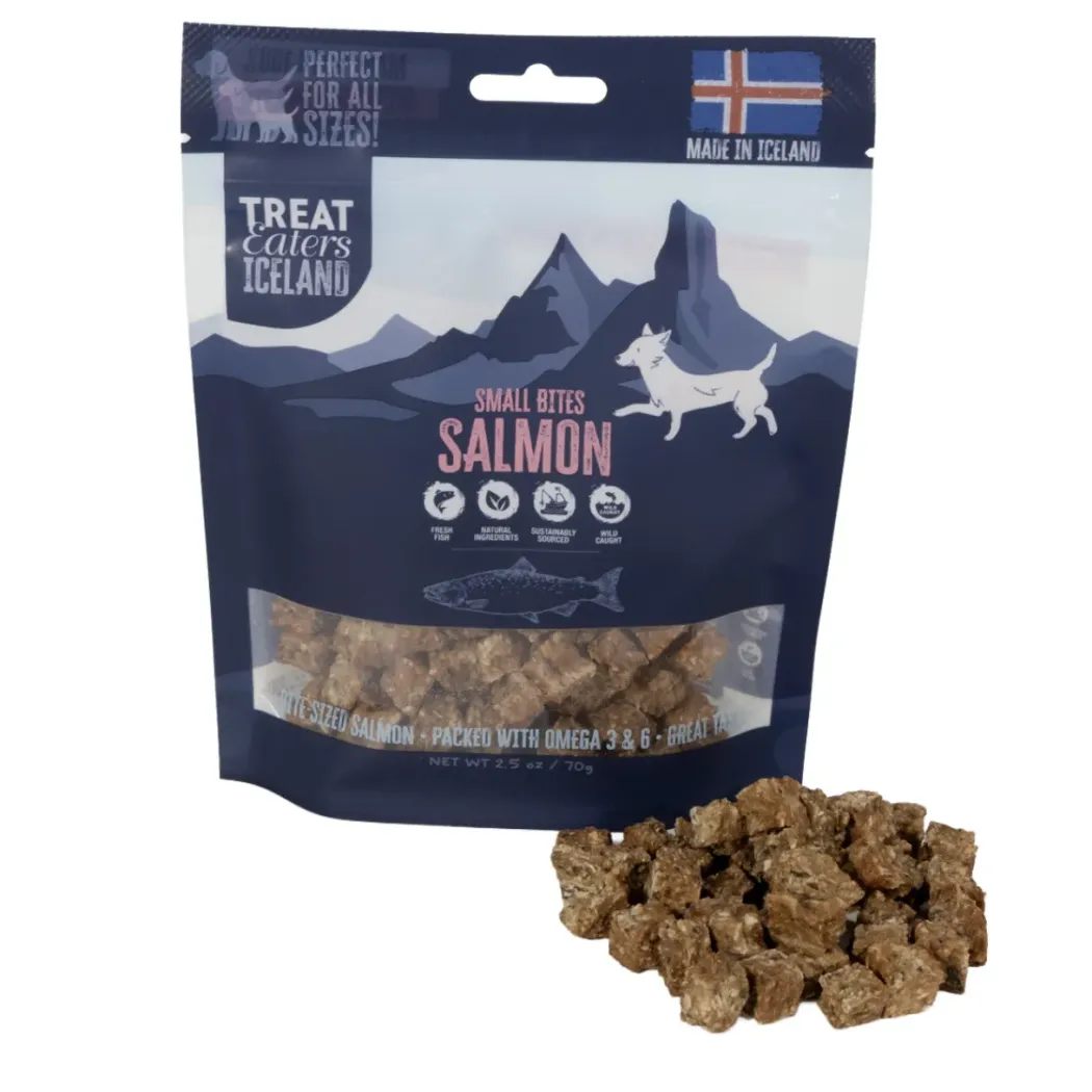 Treateaters Iceland laksebidder til hund 70 g