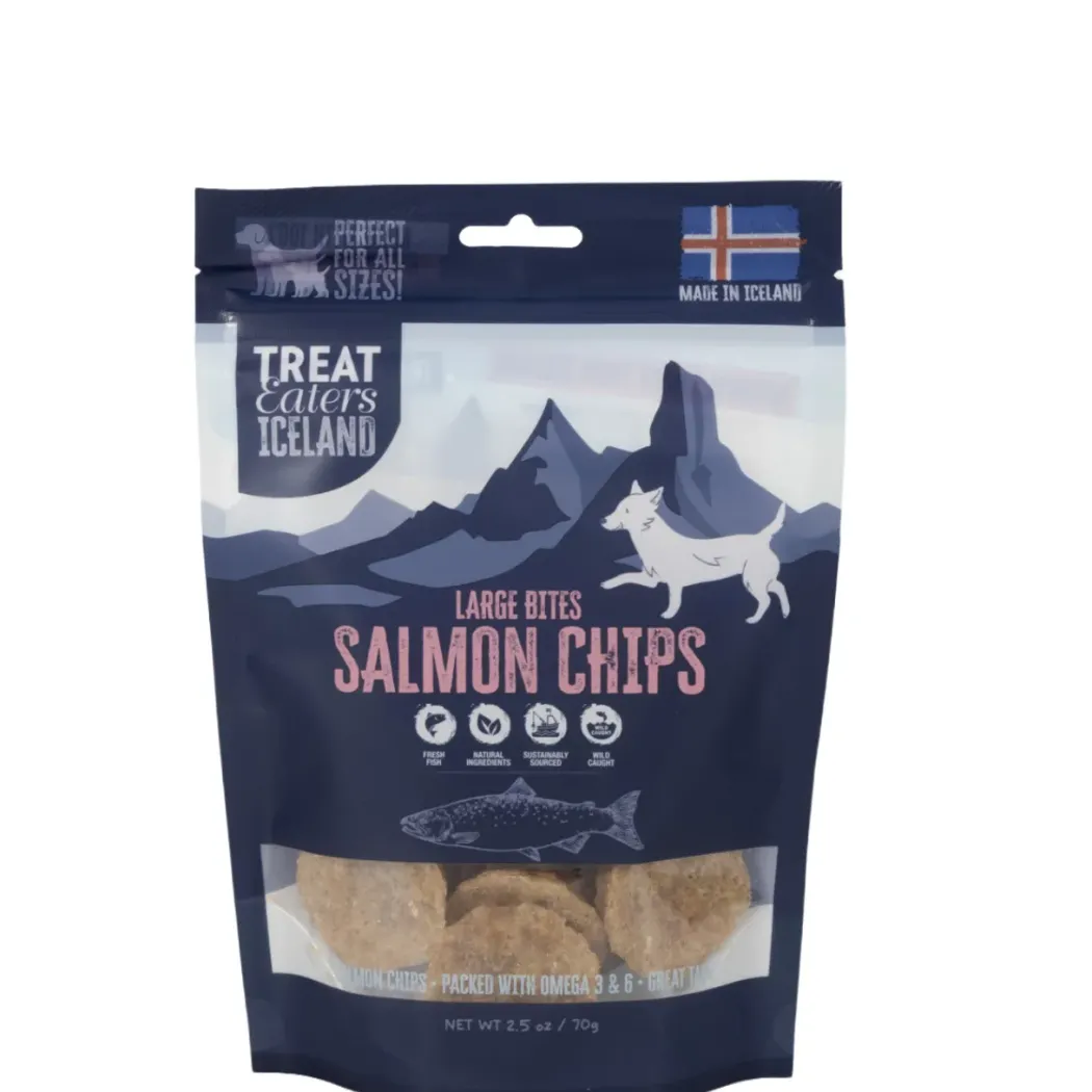 Treateaters Iceland laksechips til hund 70 g