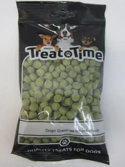 Treattime Drops Kornfri Hampeolie - 200 g hundesnacks
