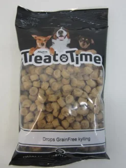 Treattime Drops Kornfri Kylling - 200 g hundesnacks