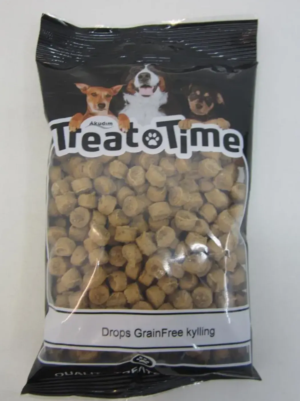 Treattime Drops Kornfri Kylling - 200 g hundesnacks