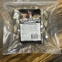 Treattime Flettet Torskefilet 100 g - Naturlige hundesnacks