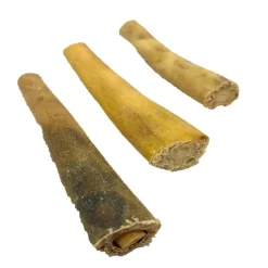 Treattime Oksehaler 15 cm 200 g - Naturlige tyggeben