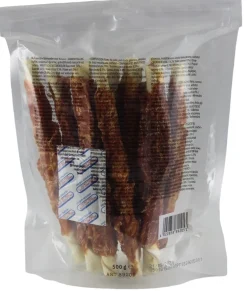 Treattime Tyggepinde med kylling 20 cm 500 g - store hundesnacks