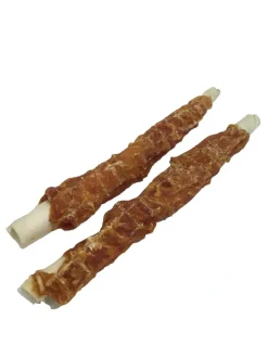 Treattime Tyggepinde med kylling 20 cm 500 g - store hundesnacks