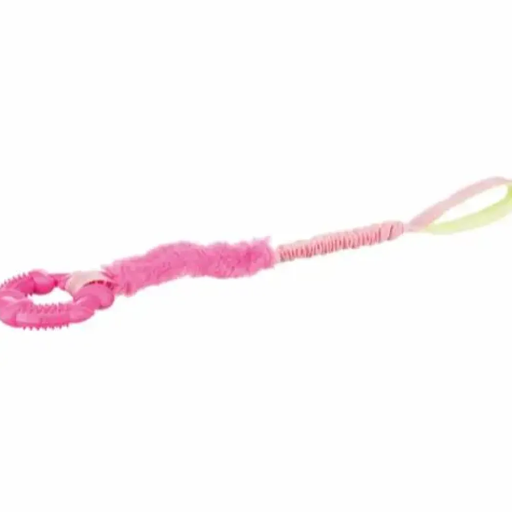 Trixie Bungee Tugger med Ring - robust trækkelegetøj til hunde