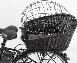 Trixie Cykelkurv til bagagebærer (sort)