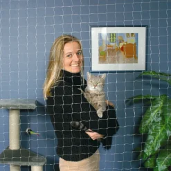 Trixie Kattebeskyttelses net Sort 4x3 m