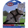 Trixie Kattesele i nylon 22-42 cm med line 1.25 m (4185)