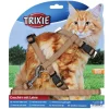 Trixie Kattesele i XXL nylon 34-57 cm med line 1.2 m (TX41960)