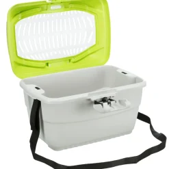 Trixie Mini Capri transportboks Grøn/Grå 40x22x30 cm