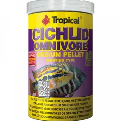 Tropical Cichlid Omnivore Medium Pellet 1000 ml