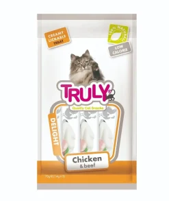 Truly Cat Creamy Lickable Chicken & Beef 70 g