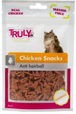 Truly Chicken Snacks Anti Hairball 50 gram