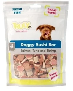 Truly Doggy Sushi Bar 400 g - sushi-inspirerede godbidder