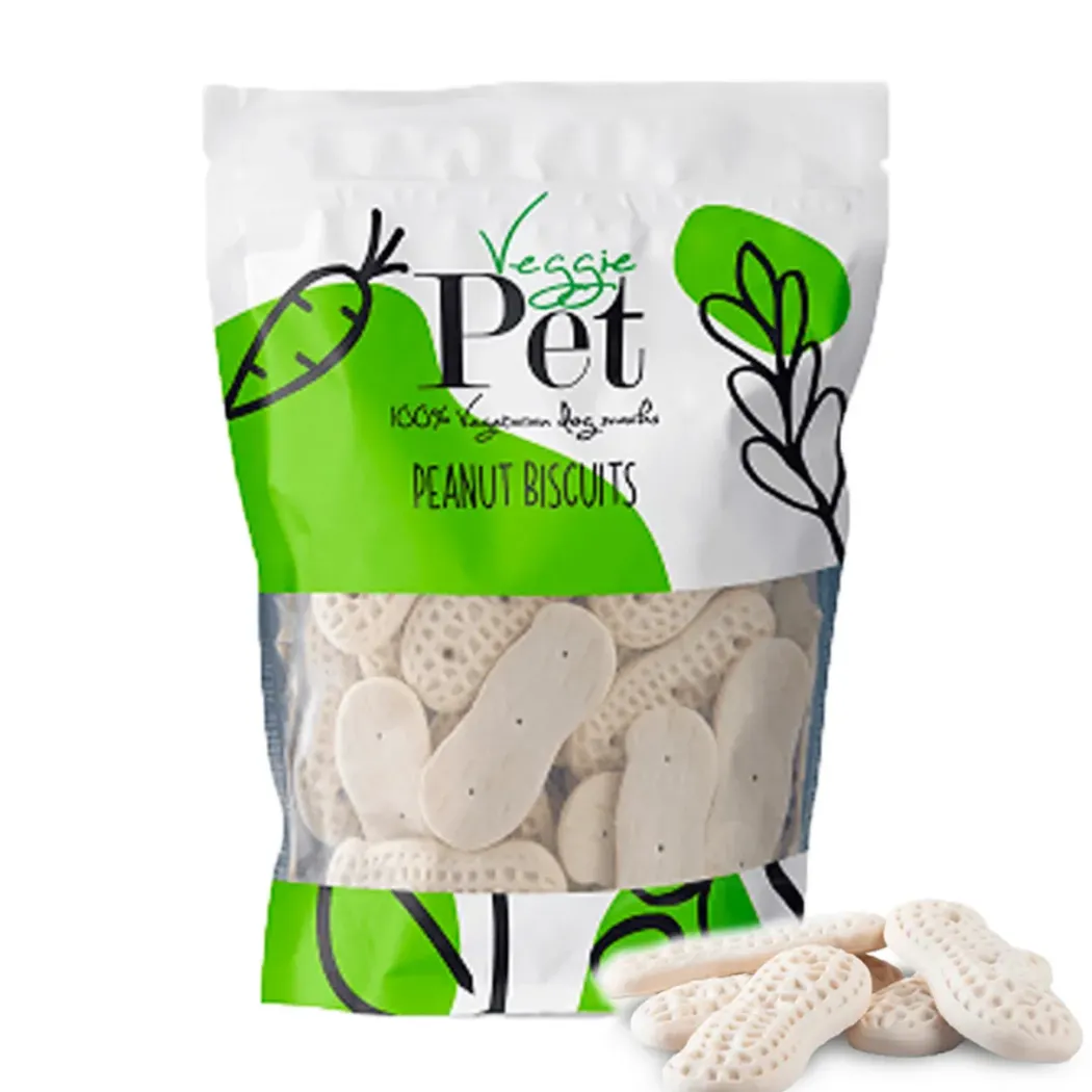 VeggiePet Jordnøddekiks 100 g