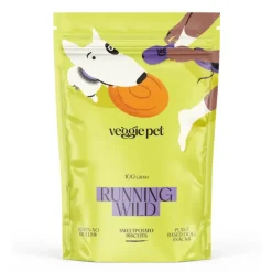 VeggiePet Sødkartoffel Biscuits 100 g Running Wild