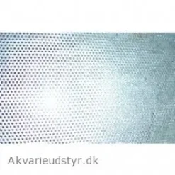 Ventilationsrist (sølv) 5 x 100 cm