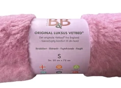Vetbed Original rosa small 50x75 cm til hund - blød komfort og varme